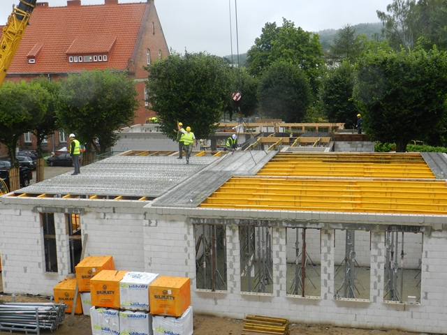 Postęp prac budowlanych ( wrzesień 2017 r.)