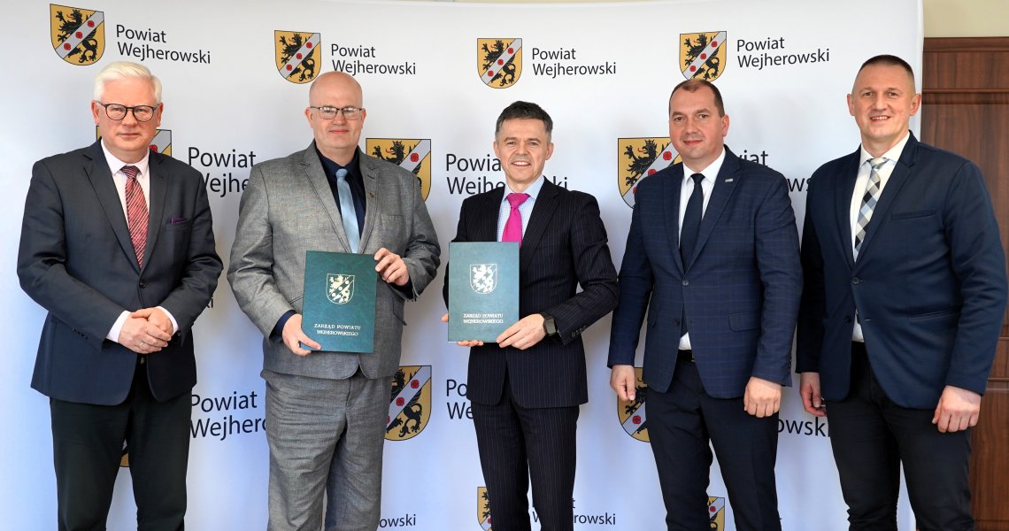 Nowe inwestycje drogowe w powiecie wejherowskim   